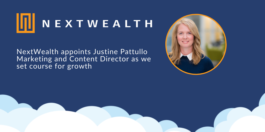 NextWealth grows with appointment of Justine Pattullo as Marketing and Content Director
